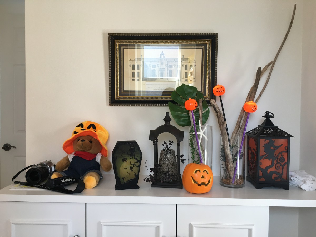 ハロウィン玄関