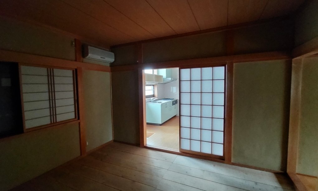 LDK（リビングから）リフォーム工事前